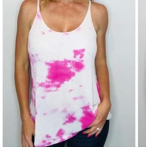 NWOT B1921 XL Tie Dye Knit Tank